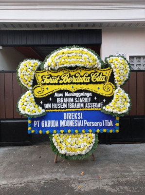 Papan Bunga Duka di Rasanae Timur