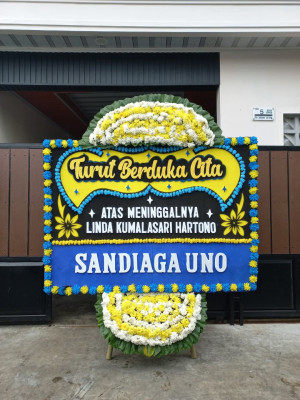Papan Bunga Duka di Rasanae Timur