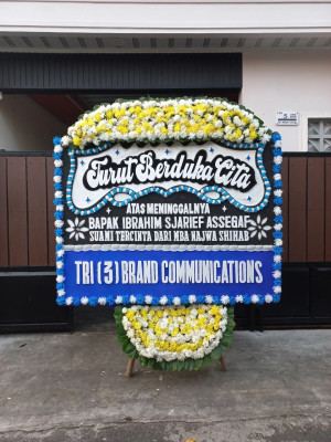 Papan Bunga Duka di Rasanae Timur